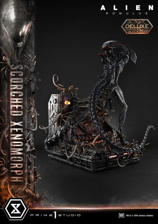 Museum Masterline XL Alien: Romulus Scorched Xenomorph Deluxe Bonus Version - Prime1Studio - Image 23