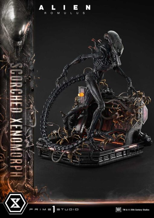 Museum Masterline XL Alien: Romulus Scorched Xenomorph Deluxe Bonus Version - Prime1Studio - Image 19