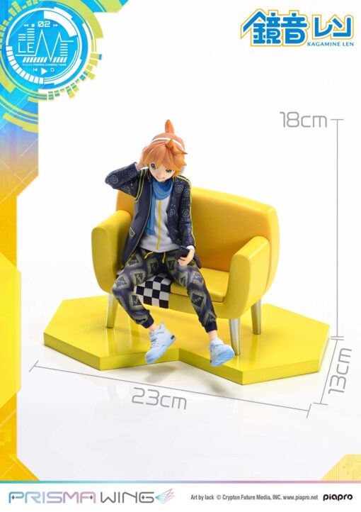 Prisma Wing Piapro Characters Kagamine Len "Art by Lack" 1/7 Scale Pre-Painted Figure - Prime1Studio - Image 7