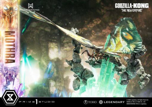 Ultimate Diorama Masterline Godzilla x Kong: The New Empire (Film) Mothra Bonus Version - Prime1Studio - Image 14