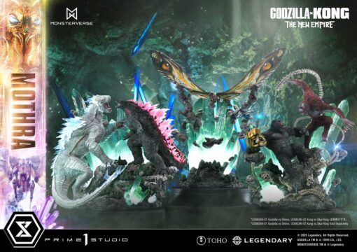 Ultimate Diorama Masterline Godzilla x Kong: The New Empire (Film) Mothra Bonus Version - Prime1Studio - Image 15