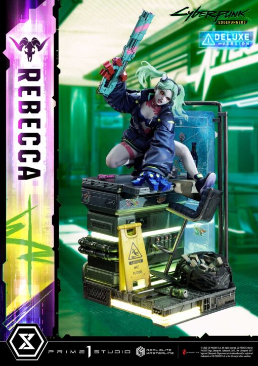Real Elite Masterline Cyberpunk: Edgerunners Rebecca Deluxe Bonus Version - Prime1Studio - Image 2