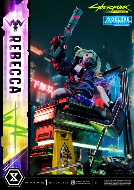 Real Elite Masterline Cyberpunk: Edgerunners Rebecca Deluxe Bonus Version - Prime1Studio - Image 19