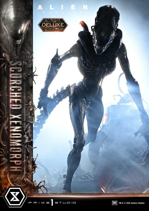 Museum Masterline XL Alien: Romulus Scorched Xenomorph Deluxe Bonus Version - Prime1Studio - Image 11