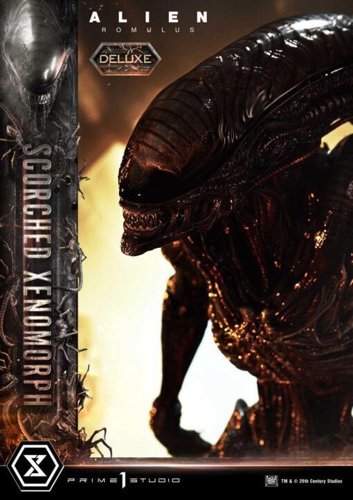Museum Masterline XL Alien: Romulus Scorched Xenomorph Deluxe Bonus Version - Prime1Studio - Image 12