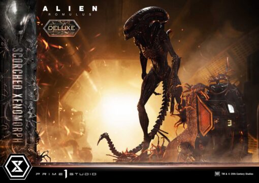Museum Masterline XL Alien: Romulus Scorched Xenomorph Deluxe Bonus Version - Prime1Studio - Image 6