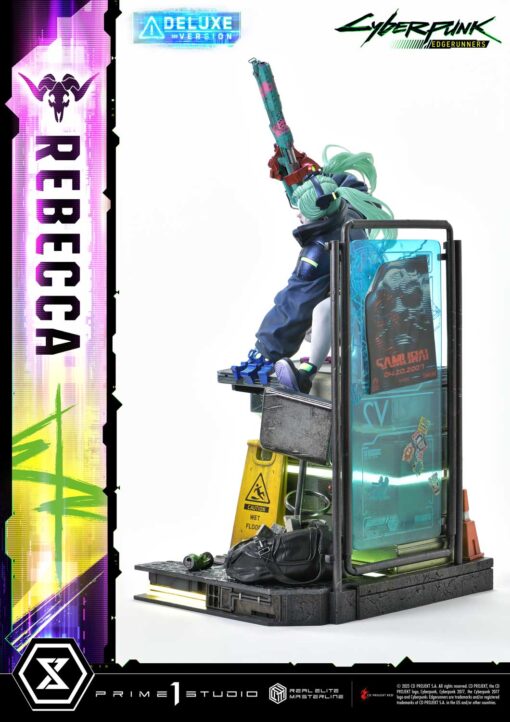 Real Elite Masterline Cyberpunk: Edgerunners Rebecca Deluxe Bonus Version - Prime1Studio - Image 15