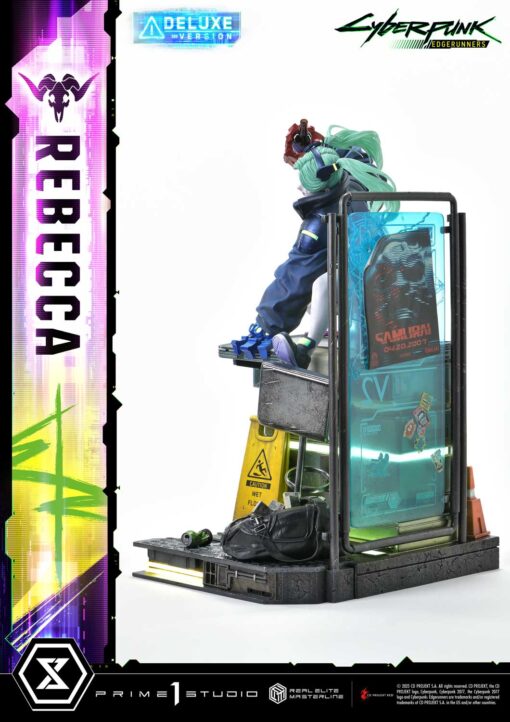 Real Elite Masterline Cyberpunk: Edgerunners Rebecca Deluxe Bonus Version - Prime1Studio - Image 14