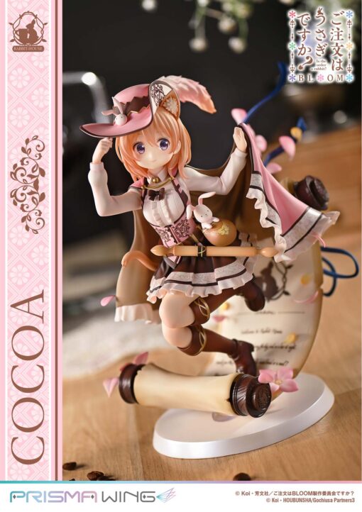 Prisma Wing Is the Order a Rabbit? BLOOM Cocoa 1/7 Scale Pre-Painted Figure - Prime1Studio - Image 7