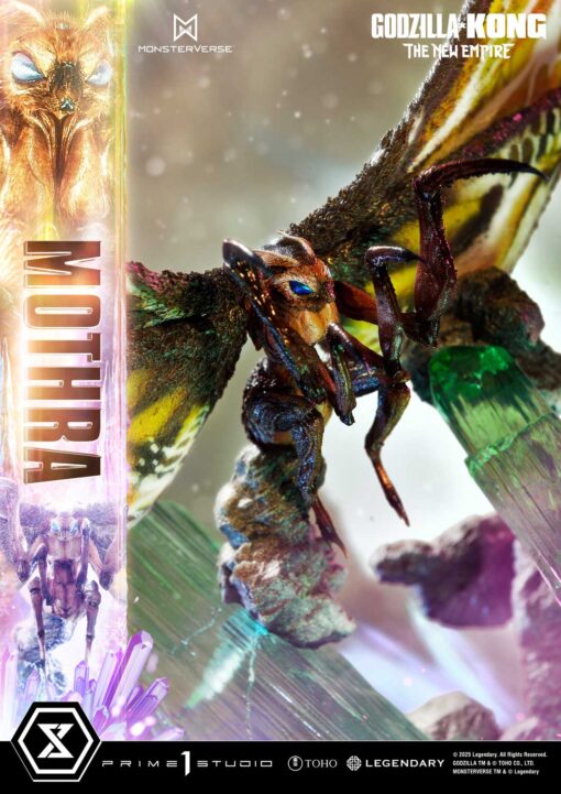 Ultimate Diorama Masterline Godzilla x Kong: The New Empire (Film) Mothra Bonus Version - Prime1Studio - Image 13