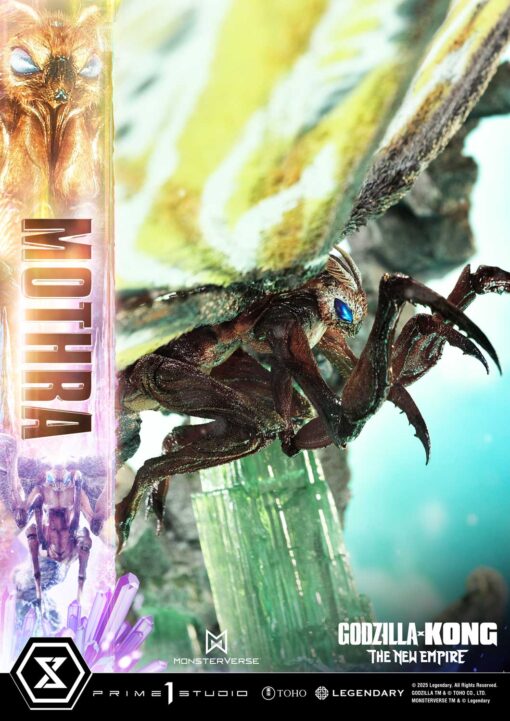 Ultimate Diorama Masterline Godzilla x Kong: The New Empire (Film) Mothra Bonus Version - Prime1Studio - Image 12