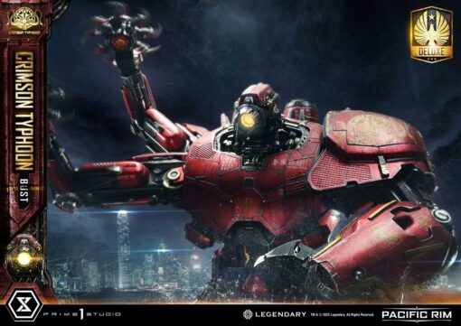 Life Size Bust Pacific Rim (Film) Crimson Typhoon Deluxe Version - Prime1Studio - Image 25