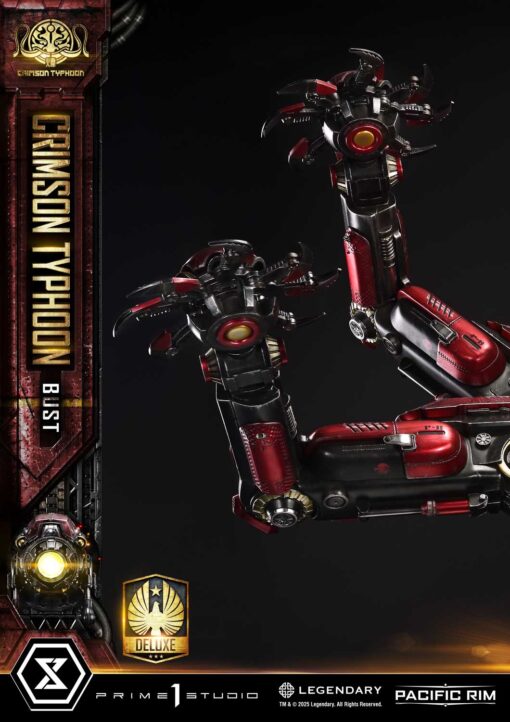 Life Size Bust Pacific Rim (Film) Crimson Typhoon Deluxe Version - Prime1Studio - Image 20