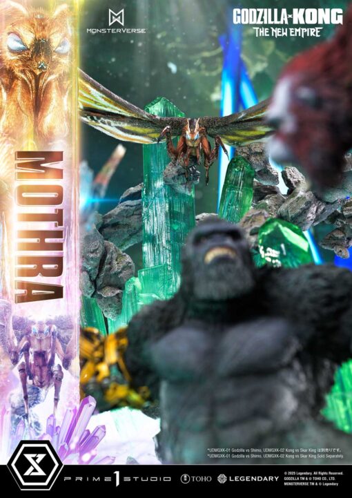Ultimate Diorama Masterline Godzilla x Kong: The New Empire (Film) Mothra Bonus Version - Prime1Studio - Image 5