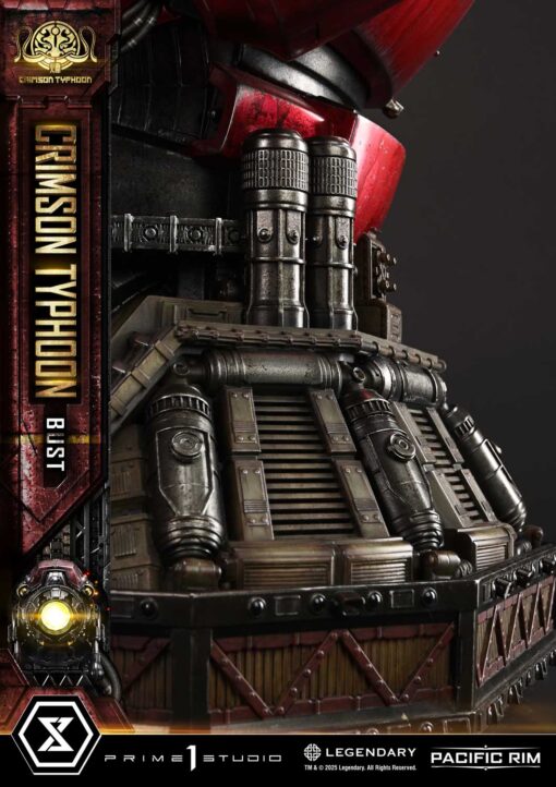 Life Size Bust Pacific Rim (Film) Crimson Typhoon Deluxe Version - Prime1Studio - Image 16