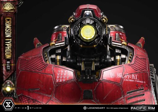 Life Size Bust Pacific Rim (Film) Crimson Typhoon Deluxe Version - Prime1Studio - Image 12