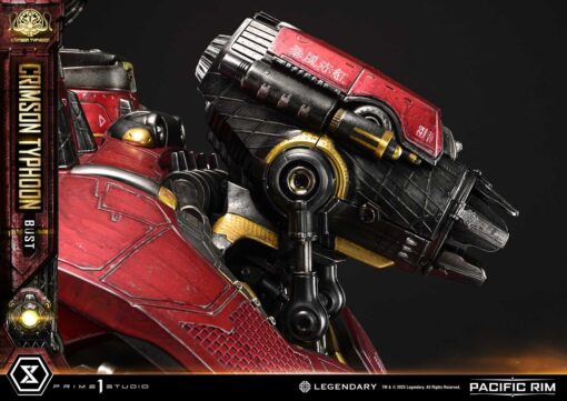 Life Size Bust Pacific Rim (Film) Crimson Typhoon Deluxe Version - Prime1Studio - Image 11