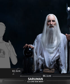 Infinity Studio x Juxta Films "The Lord of the Rings" Saruman 1/1 Life Size Bust - Image 10