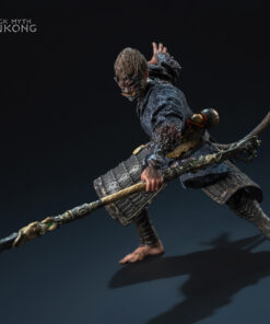 Black Myth: Wukong 1/12 Scale Action Figure - The Destined One in the Bronze Armor Set Deluxe version - Inart - Image 4