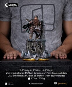 Statue Gimli Unleashed - The Lord of the Rings - Art Scale 1/10 - Iron Studios - Image 2
