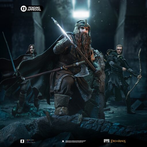 Statue Gimli Unleashed - The Lord of the Rings - Art Scale 1/10 - Iron Studios - Image 7