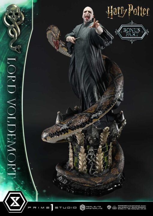 Real Elite Masterline Harry Potter (Film) Lord Voldemort Bonus Version - Prime1Studio - Image 24