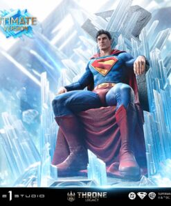 Throne Legacy Superman (Comics) Superman Fortress of Solitude on Throne (Design by Gabriele Dell’Otto) Ultimate Bonus Version - Image 26