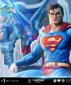 Throne Legacy Superman (Comics) Superman Fortress of Solitude on Throne (Design by Gabriele Dell’Otto) Ultimate Bonus Version - Image 27