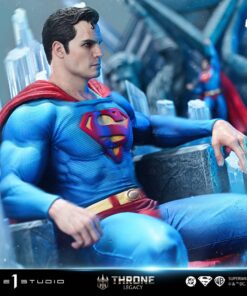 Throne Legacy Superman (Comics) Superman Fortress of Solitude on Throne (Design by Gabriele Dell’Otto) Ultimate Bonus Version - Image 28