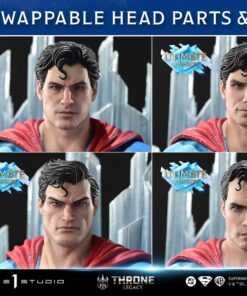 Throne Legacy Superman (Comics) Superman Fortress of Solitude on Throne (Design by Gabriele Dell’Otto) Ultimate Bonus Version - Image 23