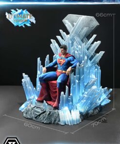 Throne Legacy Superman (Comics) Superman Fortress of Solitude on Throne (Design by Gabriele Dell’Otto) Ultimate Bonus Version - Image 20