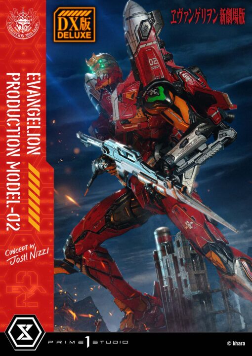 UDMEVA-07DXS: Ultimate Diorama Masterline Evangelion Evangelion Production Model-02 (Concept By Josh Nizzi) Deluxe Bonus Version - Prime1Studio - Image 22