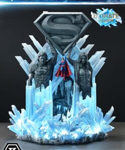 Throne Legacy Superman (Comics) Superman Fortress of Solitude on Throne (Design by Gabriele Dell’Otto) Ultimate Bonus Version - Image 6