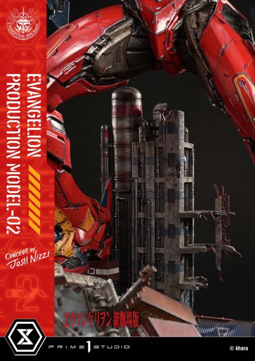 UDMEVA-07DXS: Ultimate Diorama Masterline Evangelion Evangelion Production Model-02 (Concept By Josh Nizzi) Deluxe Bonus Version - Prime1Studio - Image 4
