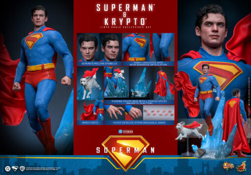 Superman™ & Krypto™ Sixth Scale Figure Set - Hot Toys - Image 16