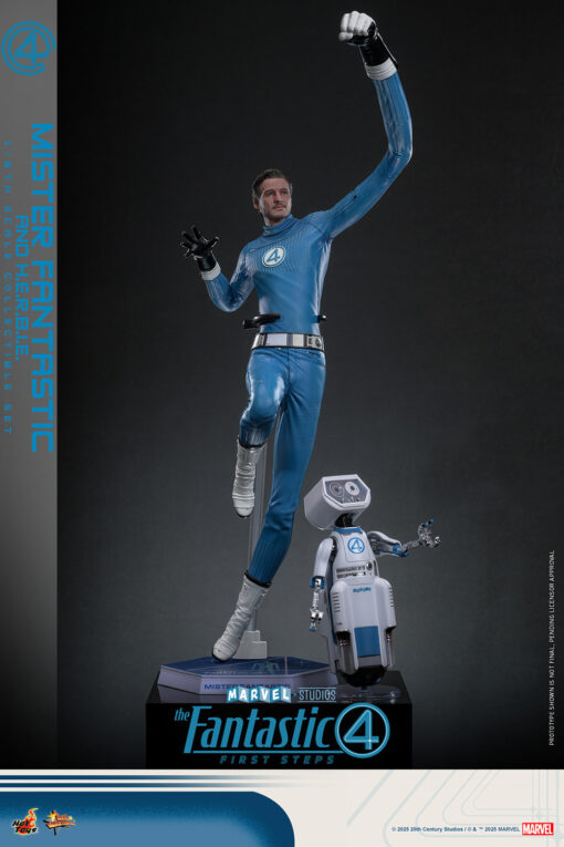 Mister Fantastic and H.E.R.B.I.E. Sixth Scale Figure Set - Hot Toys