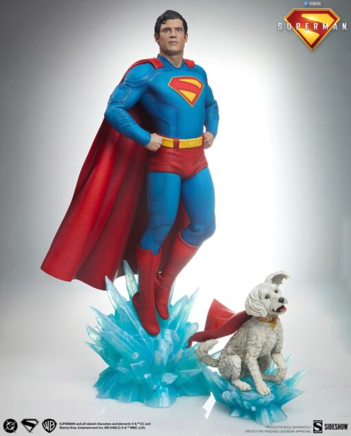 Superman™ And Krypto™ Premium Format™ Figure - Sideshow Collectibles " Set Only "