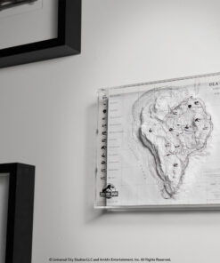 ELITE CREATURE COLLECTIBLES PRESENTS: Jurassic Park Topographic Map - Isla Nublar - Image 7