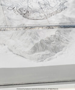 ELITE CREATURE COLLECTIBLES PRESENTS:  Jurassic Park Topographic Map - Isla Nublar - Image 6