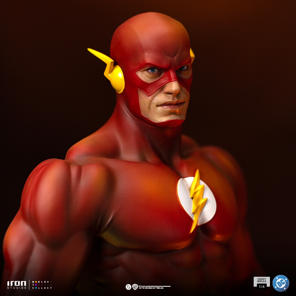 Statue The Flash - DC Comics Series 9 - Legacy Replica 1/4 - Iron Studios - Image 3