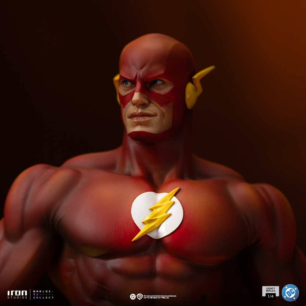 Statue The Flash - DC Comics Series 9 - Legacy Replica 1/4 - Iron Studios - Image 5