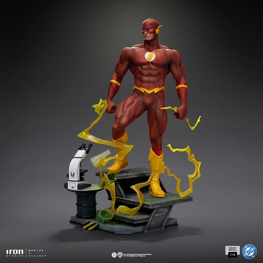 Statue The Flash - DC Comics Series 9 - Legacy Replica 1/4 - Iron Studios - Image 6