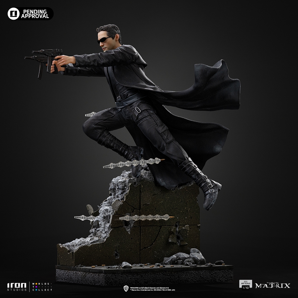 Statue Neo - Matrix - BDS Art Scale 1/10 - Iron Studios - Image 6