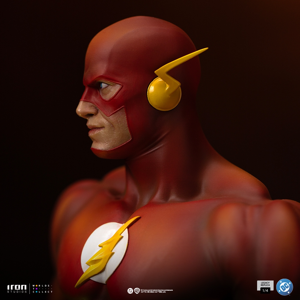 Statue The Flash - DC Comics Series 9 - Legacy Replica 1/4 - Iron Studios - Image 7