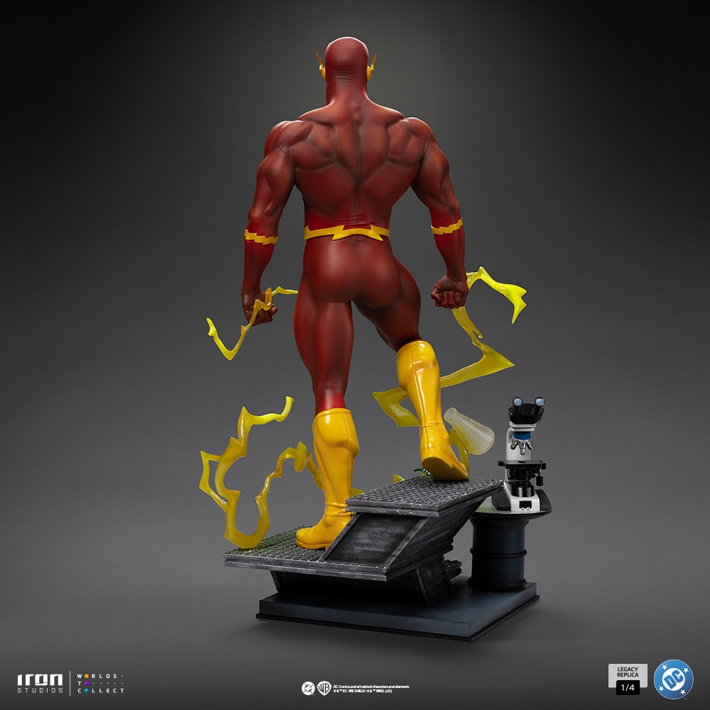 Statue The Flash - DC Comics Series 9 - Legacy Replica 1/4 - Iron Studios - Image 8