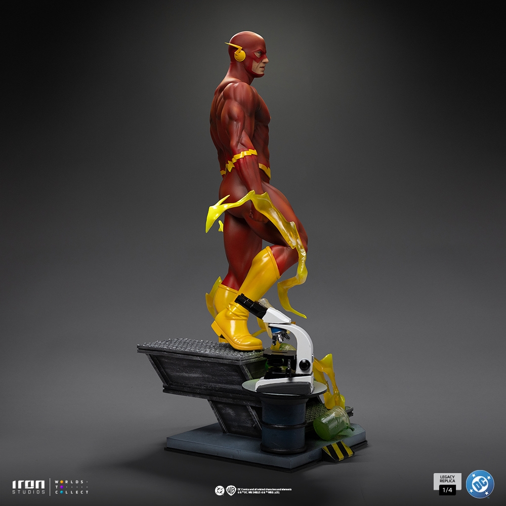 Statue The Flash - DC Comics Series 9 - Legacy Replica 1/4 - Iron Studios - Image 10