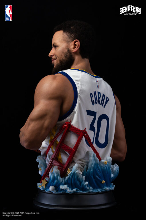 Ace Player Stephen Curry 1/1 Life-Size Silicone Bust - Infinity Studio - Image 18