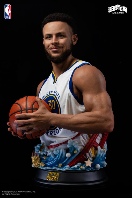 Ace Player Stephen Curry 1/1 Life-Size Silicone Bust - Infinity Studio - Image 17