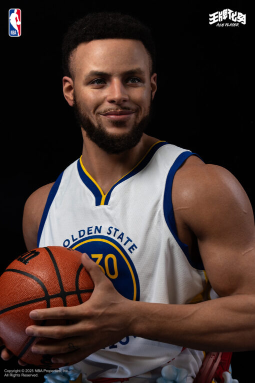 Ace Player Stephen Curry 1/1 Life-Size Silicone Bust - Infinity Studio - Image 15