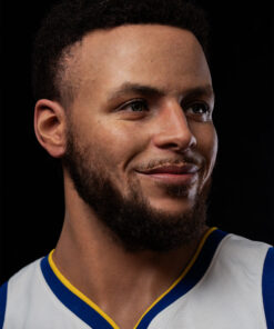 Ace Player Stephen Curry 1/1 Life-Size Silicone Bust - Infinity Studio - Image 10